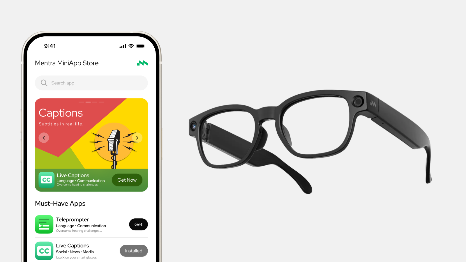 How to pair Mentra Live with MentraOS