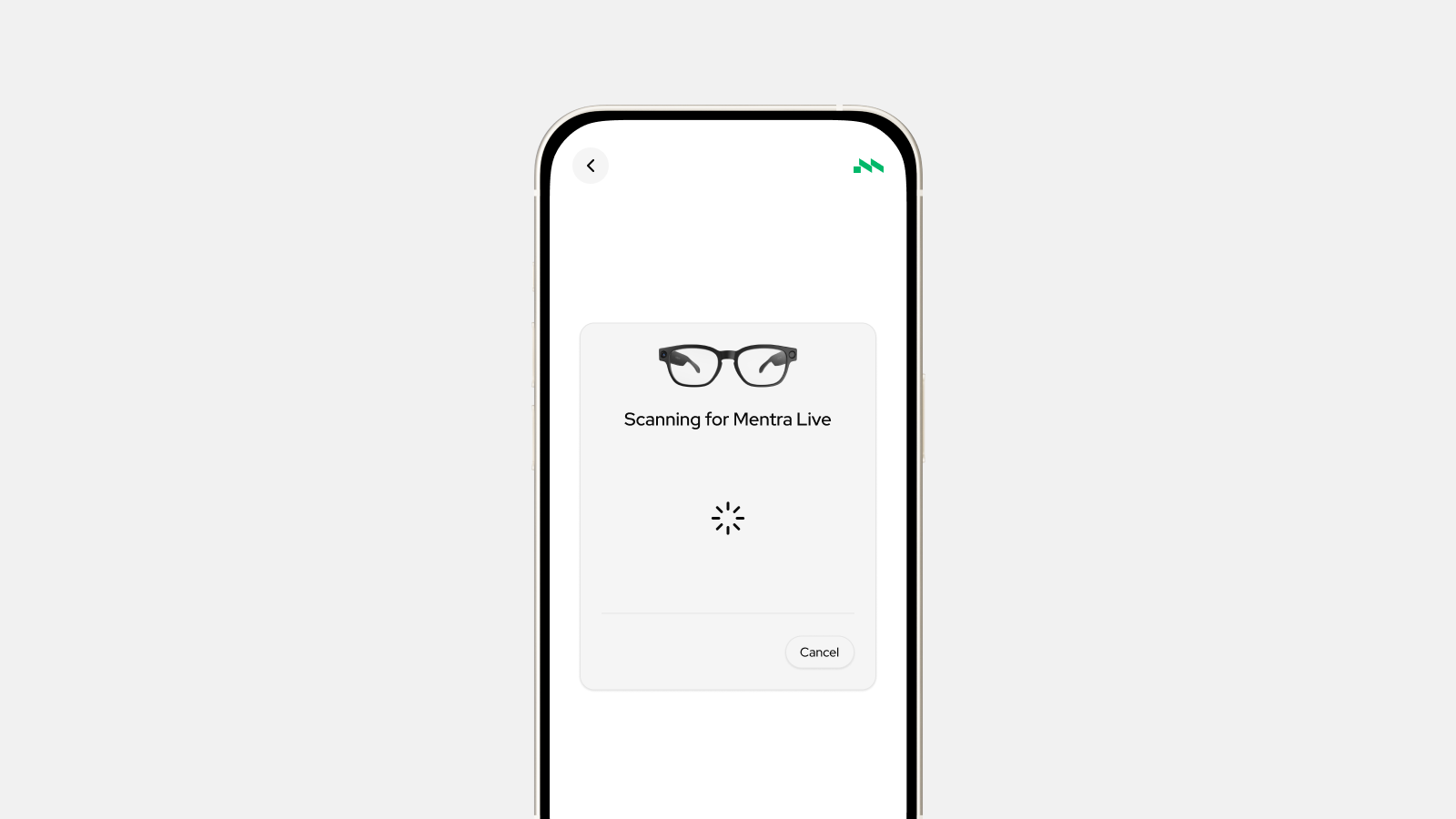 Glasses not showing up during pairing